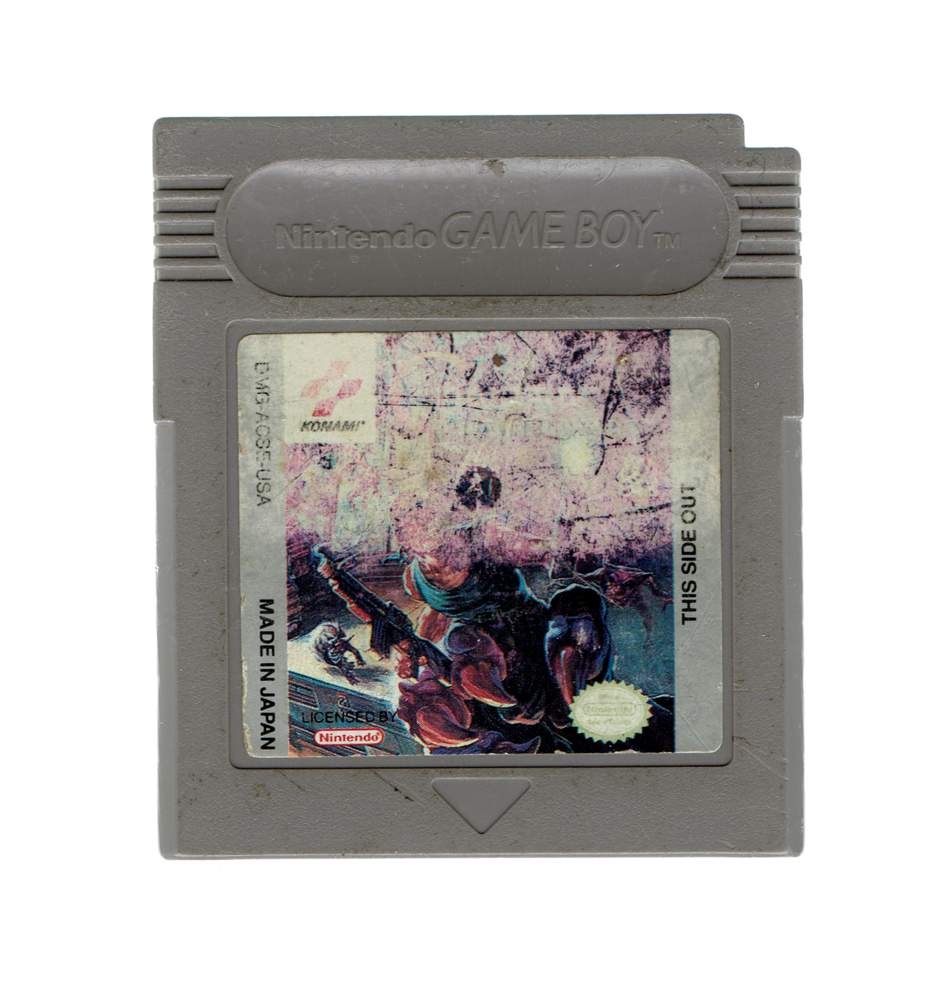 Contra: The Alien Wars (label damage)